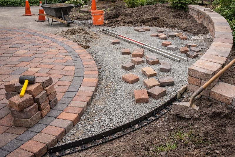 Brick Hardscape Construction in Greenwich, CT