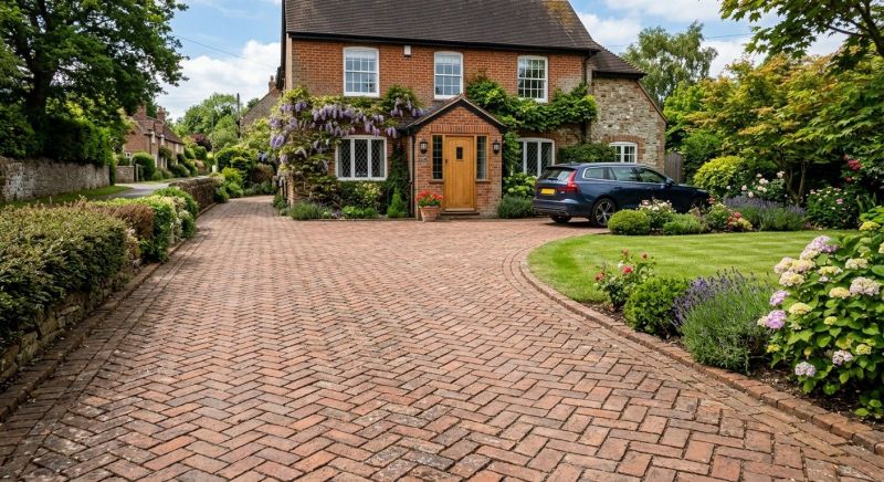Brick Driveway Installation in Stamford, CT