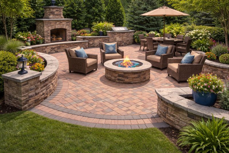 Brick Hardscaping in Burlington, VT