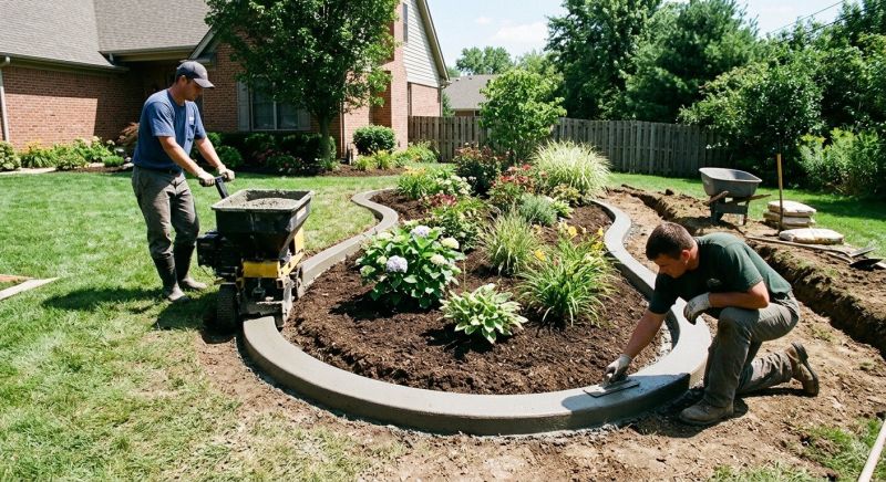 Garden Curbing Installation in Citrus County, FL