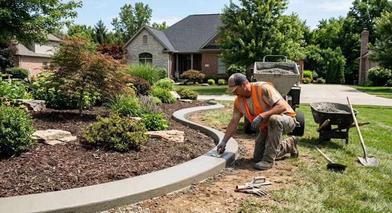 Landscape Curbing Replacement in Citrus County, FL