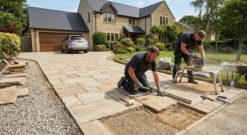 Stone Driveway Construction in Salt Lake City, UT